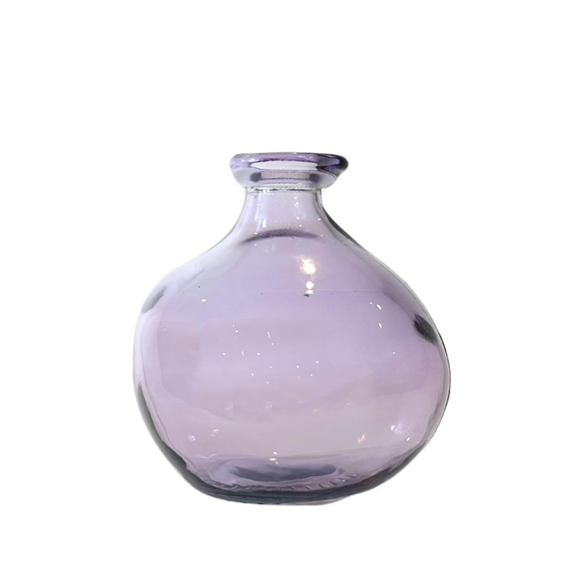 SCANDIC - Vase en verre recyclé Parme 18 cm