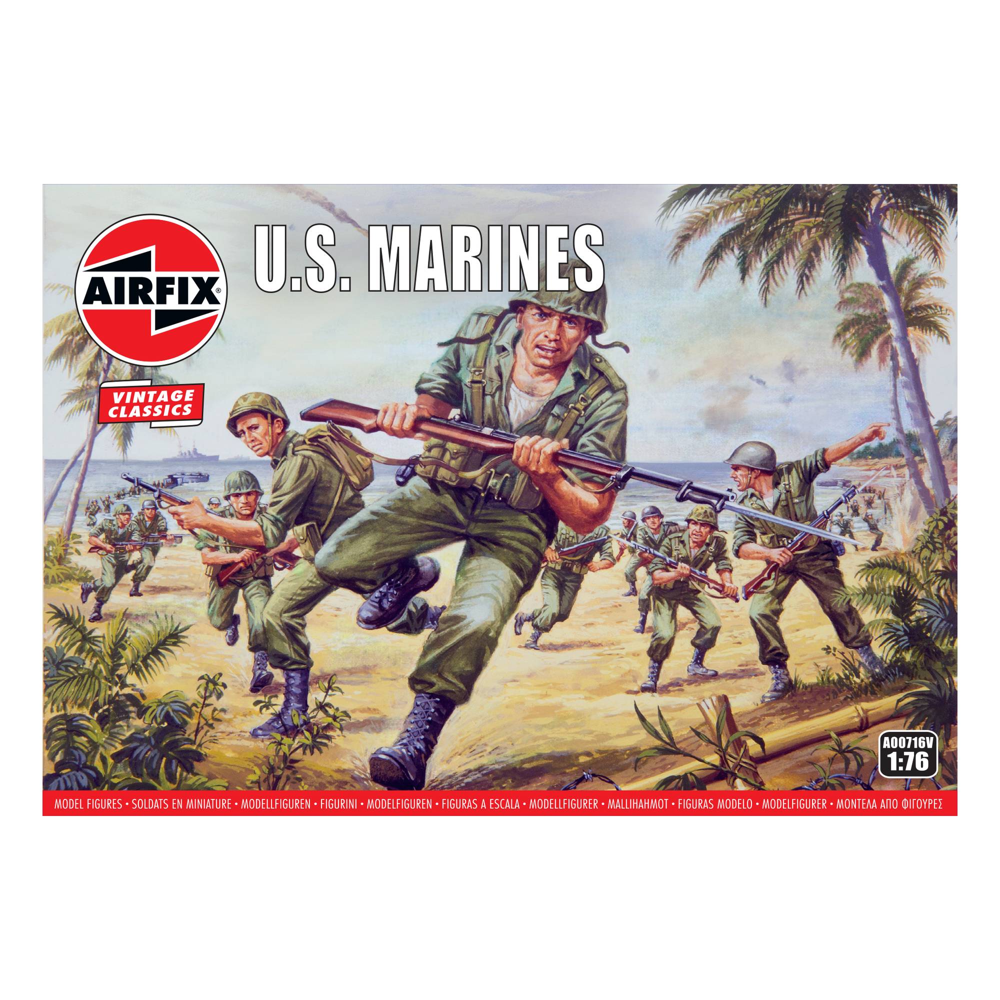 Airfix US Marines Model Kit 1:76