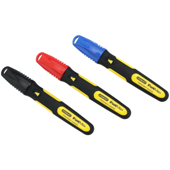 Permanentmarker-Set, schwarz/rot/blau