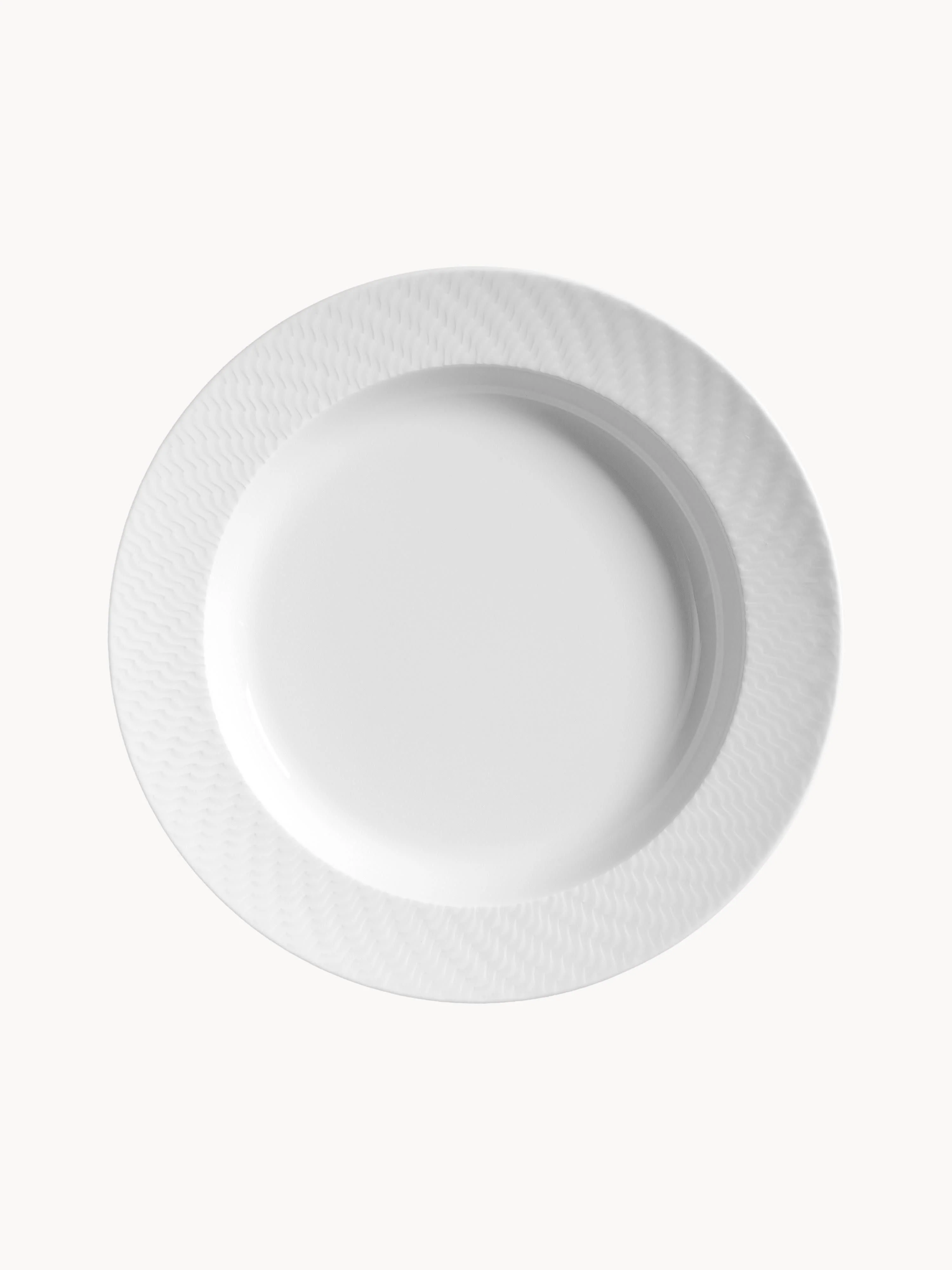 Handgefertigte Pastateller No. 41 aus Porzellan, 2er-Set