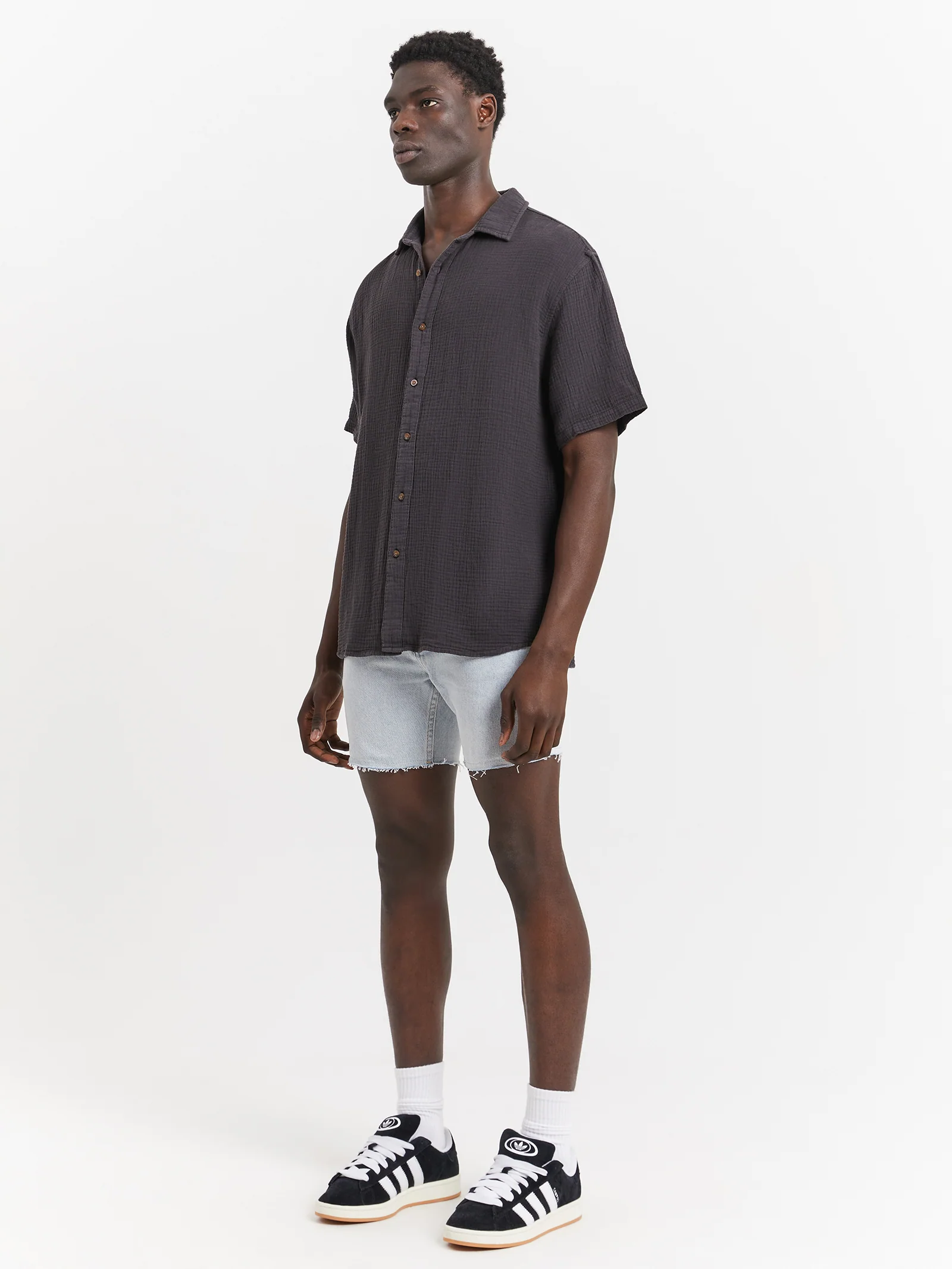 Seersucker Short Sleeve Shirt