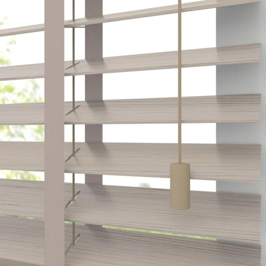 Kwantum Jaloezieën | Fenstr Bamboe Jaloezie Wessel  50mm Zand