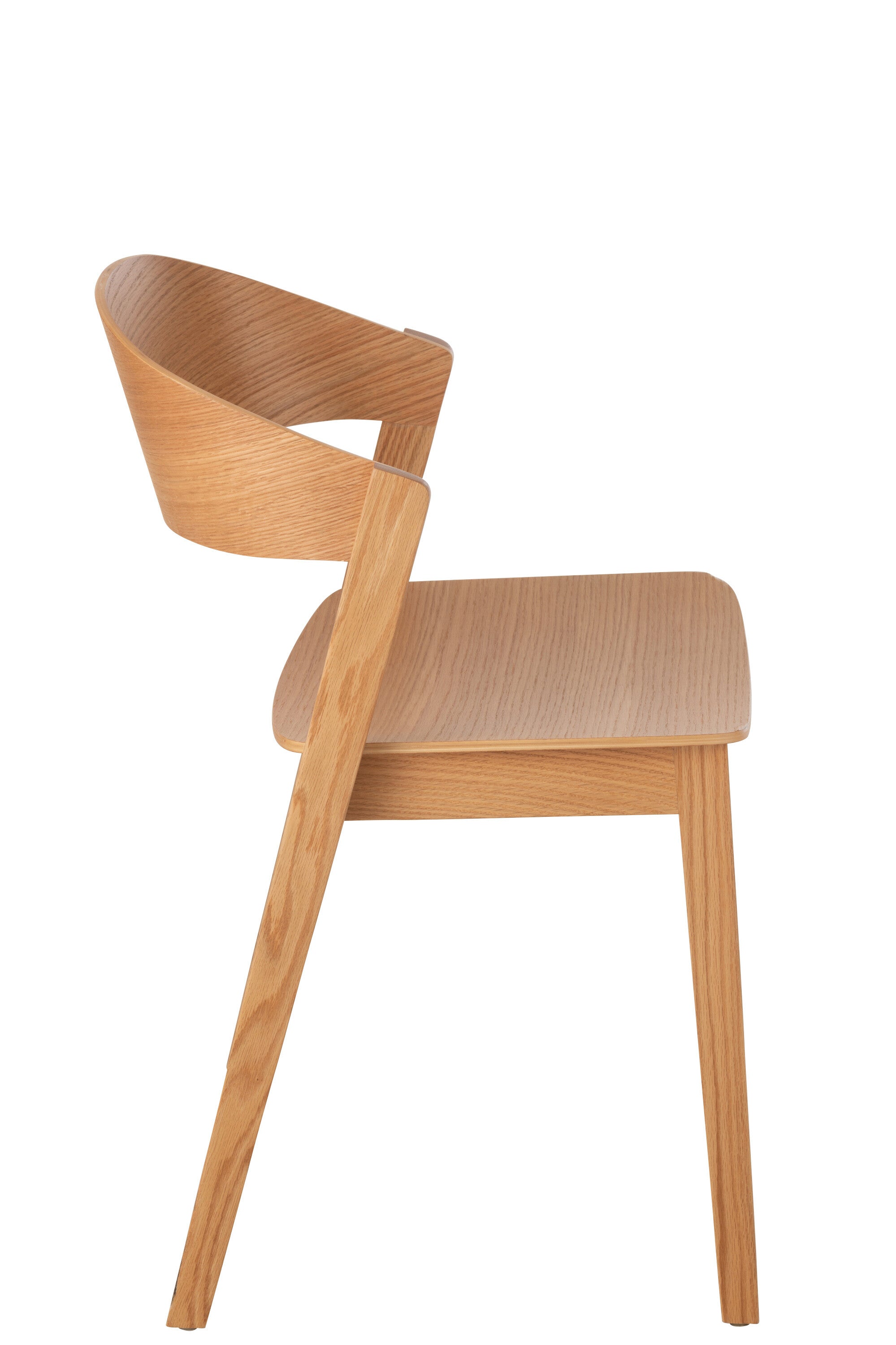 J-Line stoel Laga - eikhout/multiplex - naturel