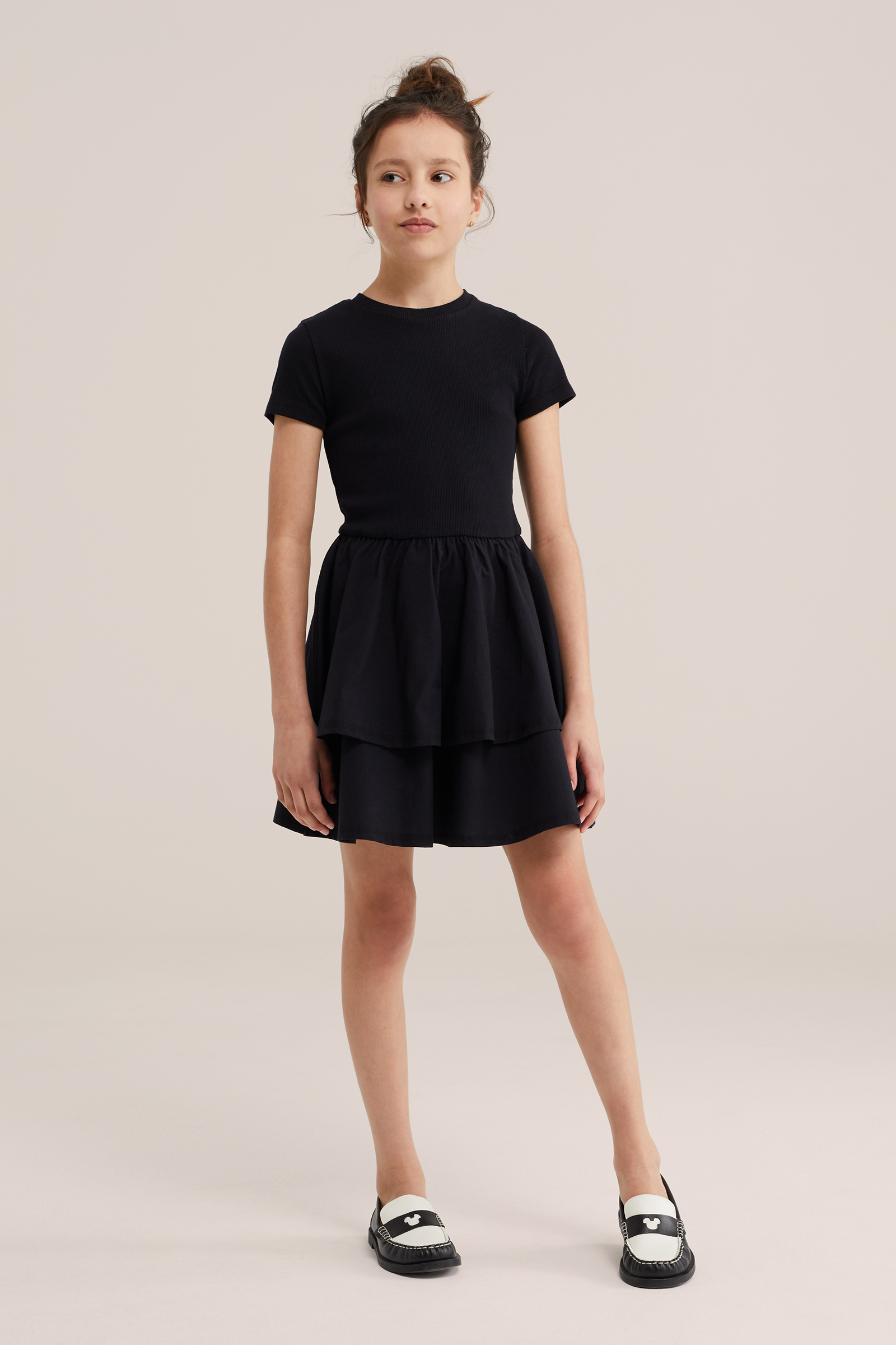 Meisjes slim fit jurk