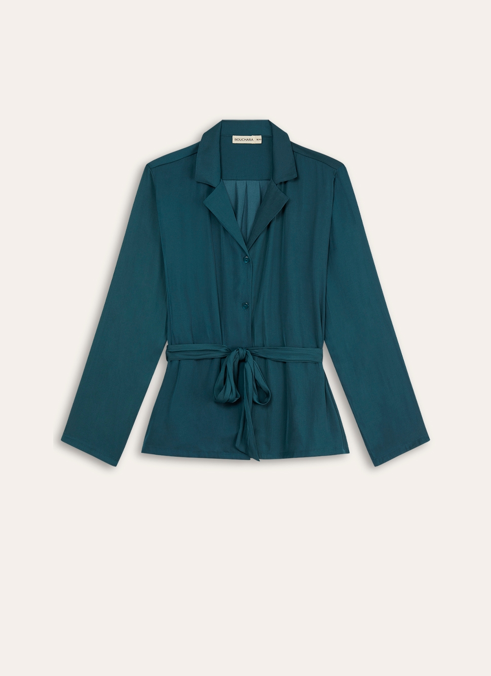 VESTE DE PYJAMA CHIC vert