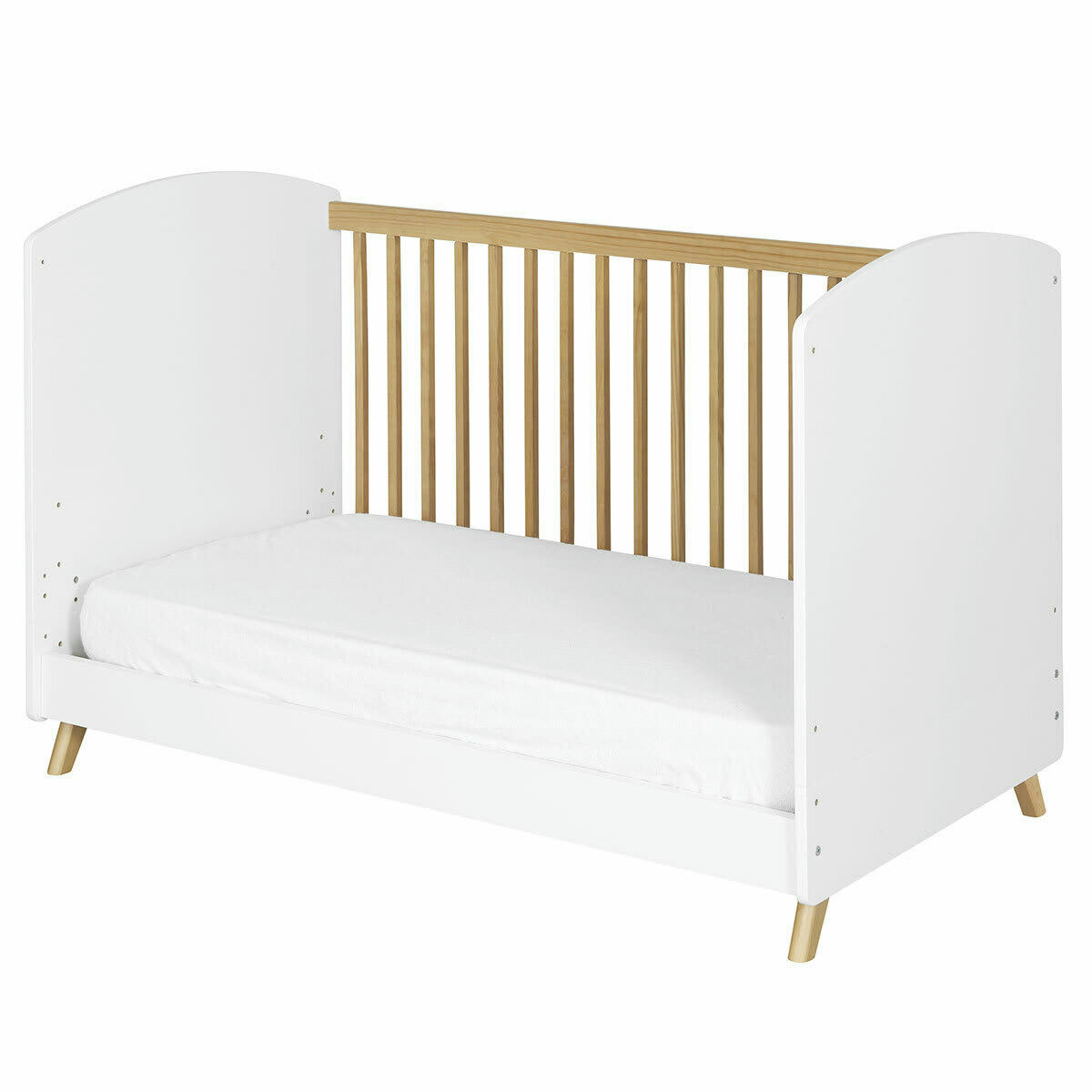 KOMBU - Chambre complète bébé 70x140 cm effet bois