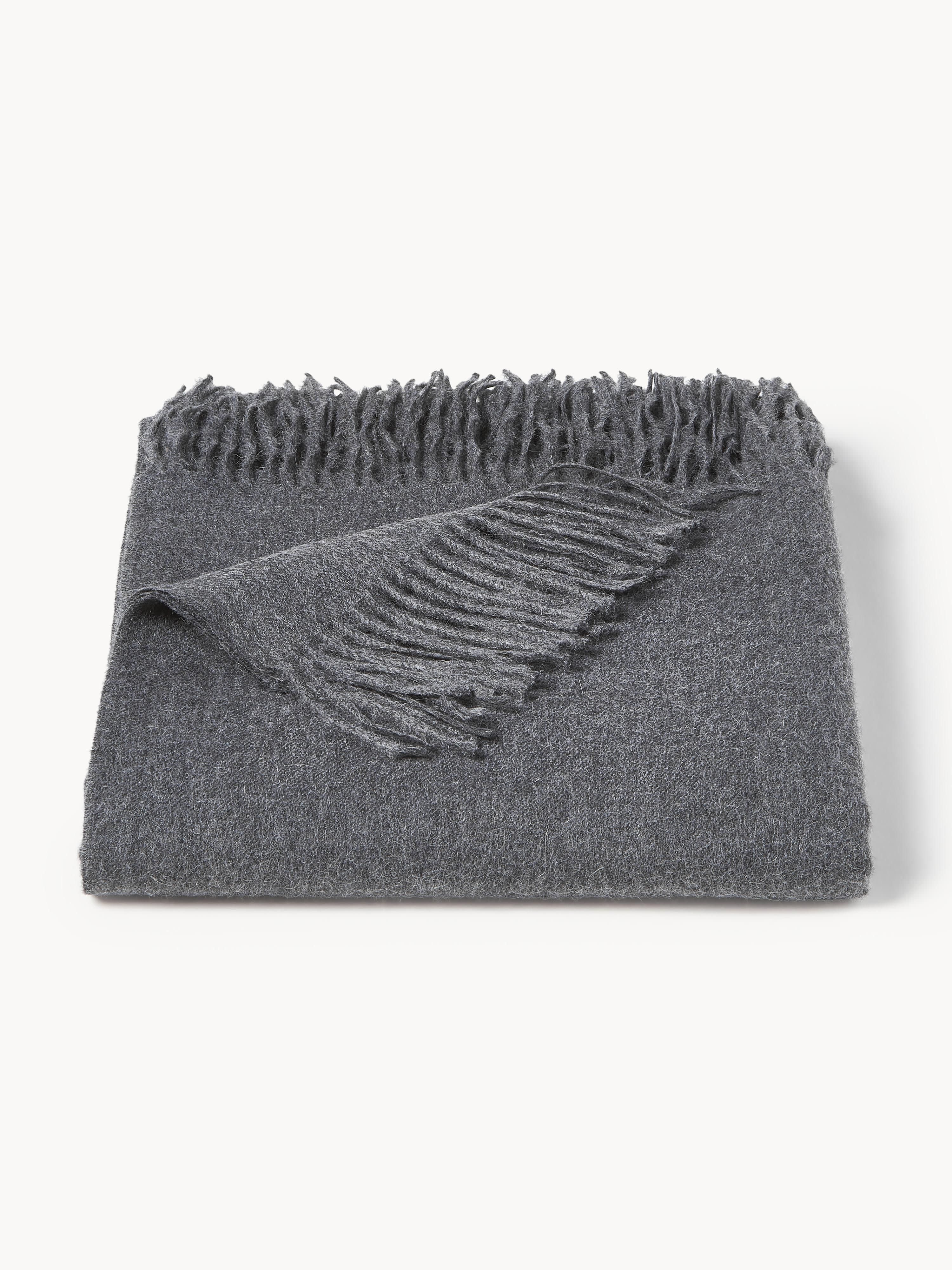 Plaid Luxury aus Babyalpaka-Wolle
