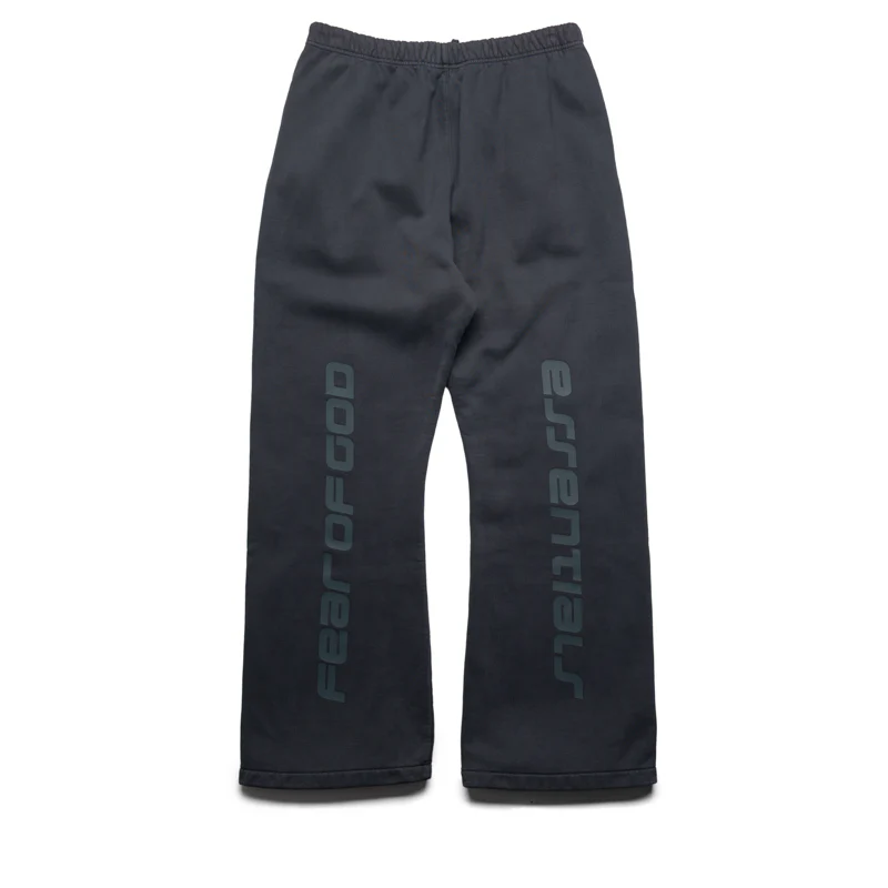 Fear Of God Essentials Heavy Fleece Flare Sweatpant - Vintage Black