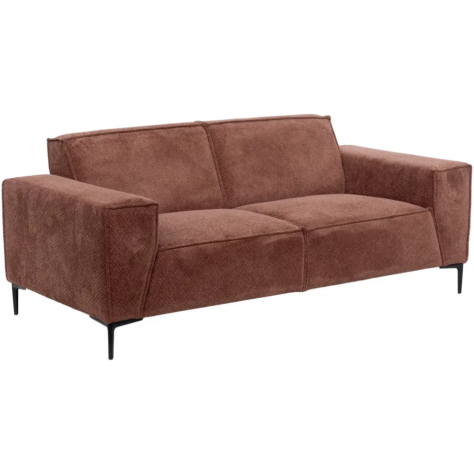 Bank Romy 3-zits - stof Egon - terra