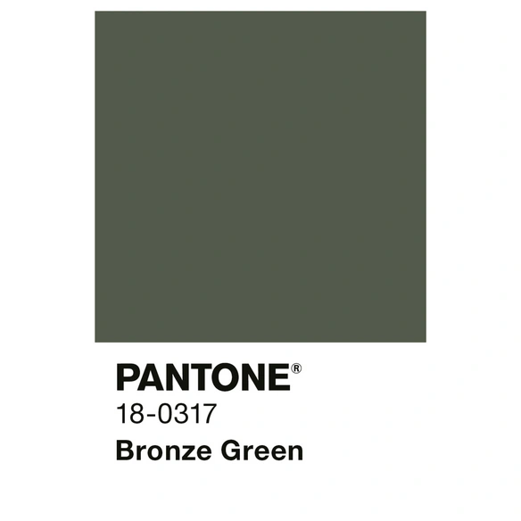 Wandfarbe »PANTONE«, Bronze Green, matt, 2,5 l