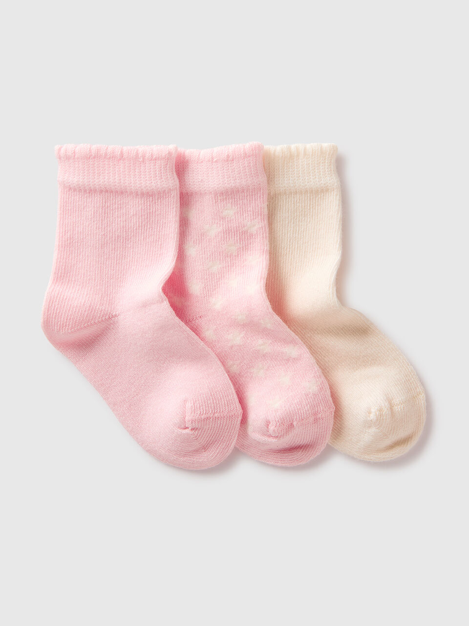 Three pairs of socks