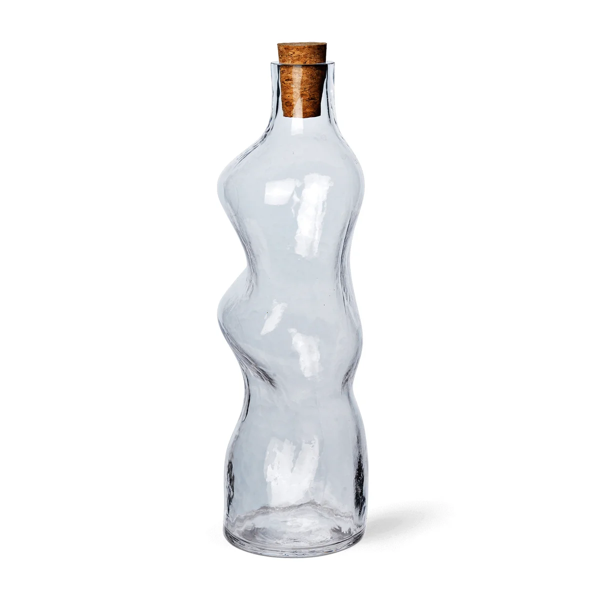 Ferm Living - Dimple Karaffe, 1,02 L, klar