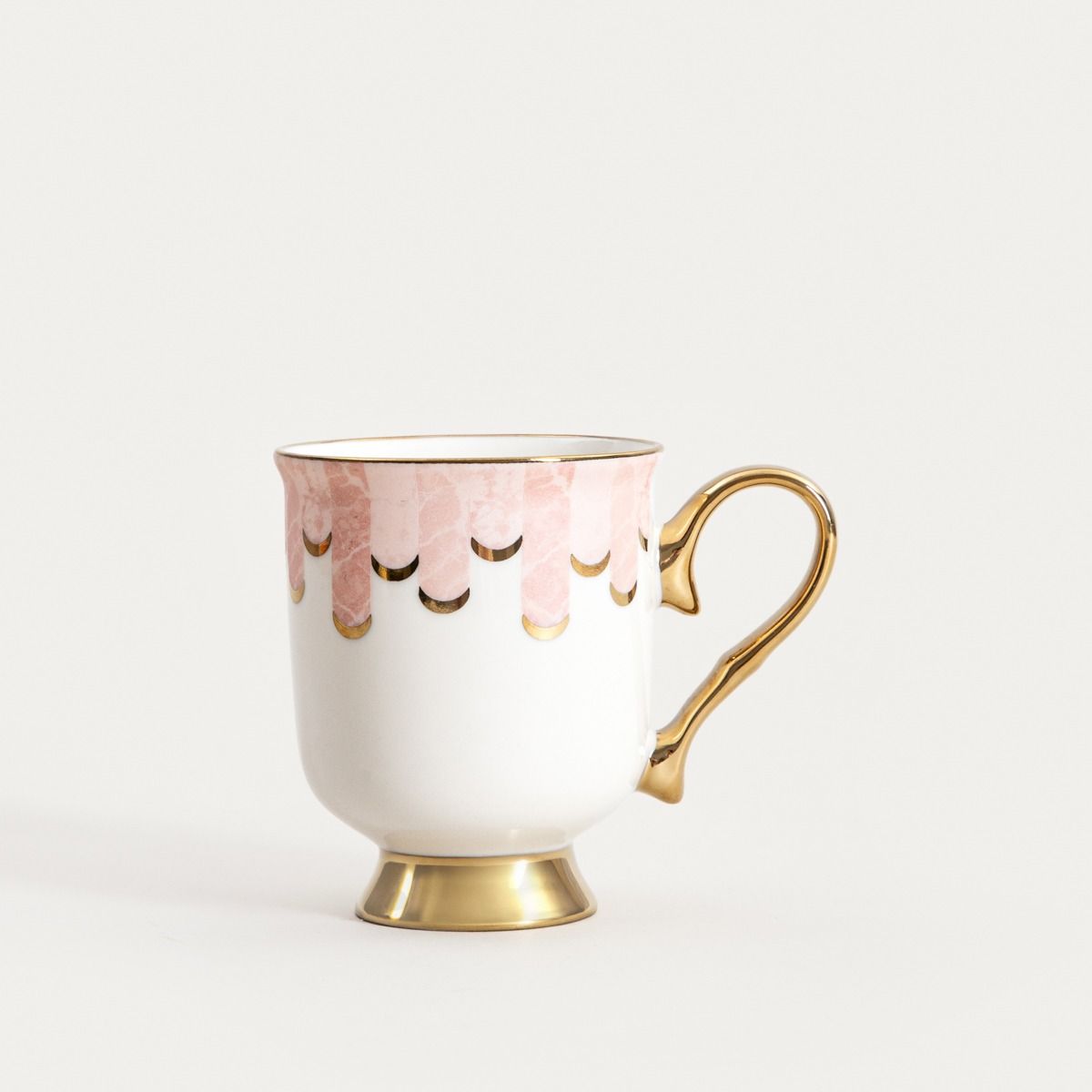 Kubek RUMA ze złotym uchem 0,2 l