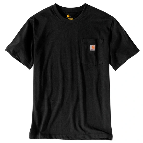 Dearborn-T-Shirt, XS, mit Brusttasche, Baumwolle, Navy