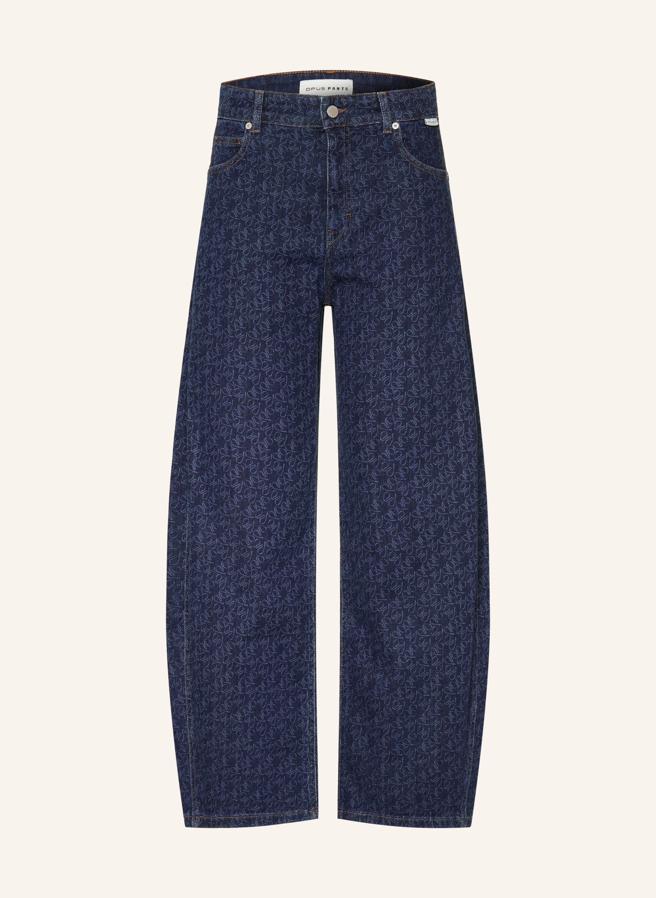 OPUS PANTS Barrel Jeans MARI LEAP