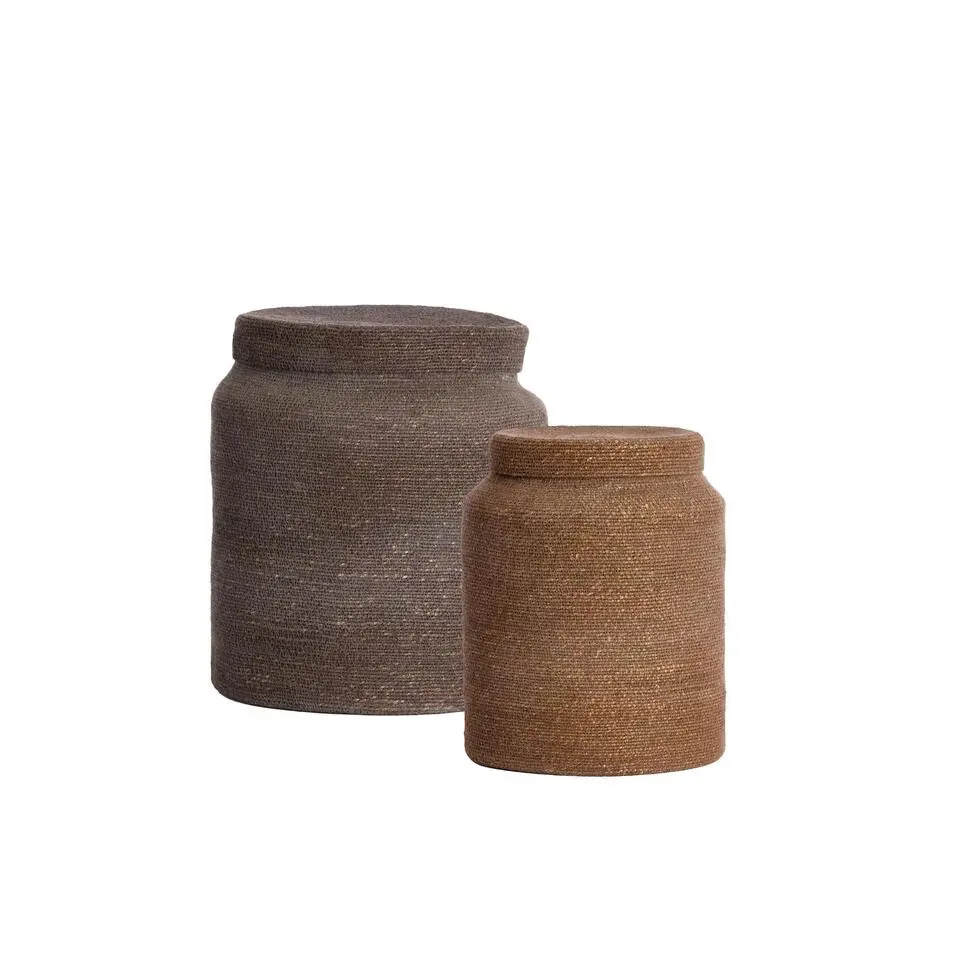 Mand Betania - Donkerbruin - &Oslash;33cm - Set van 2