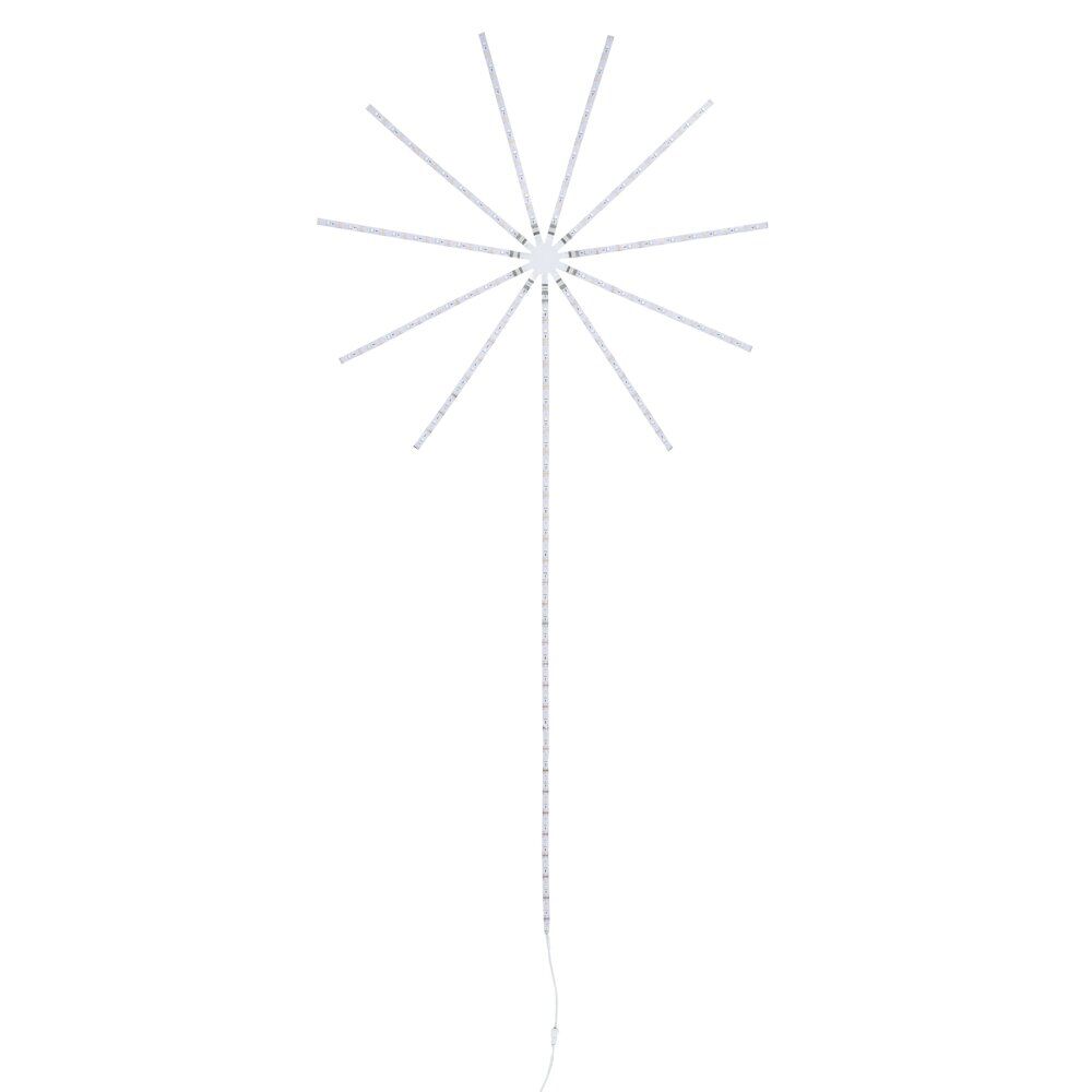 Feu d'artifice led couleurs changeantes H138cm