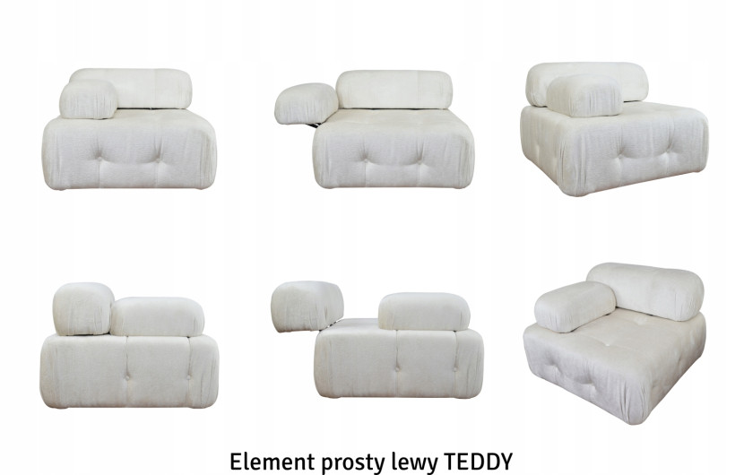 Element Modułowy Do Sofy Teddy - Element Prosty Wewnętrzny