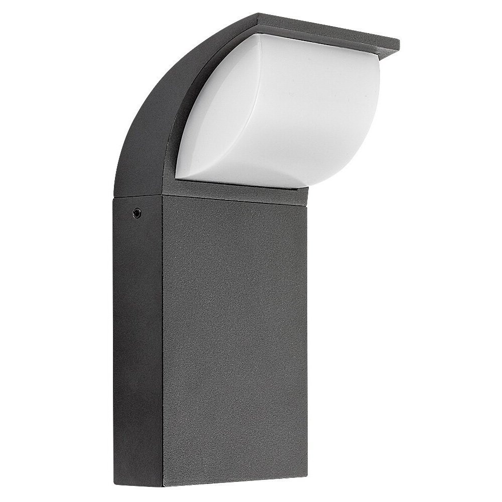 Kinkiet zewnętrzny Hongkongczarno-biały LED 1x9W 660lm IP65 Rabalux