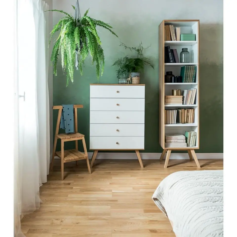 CALICOSY - Kommode NATURE - 40x75x117 cm