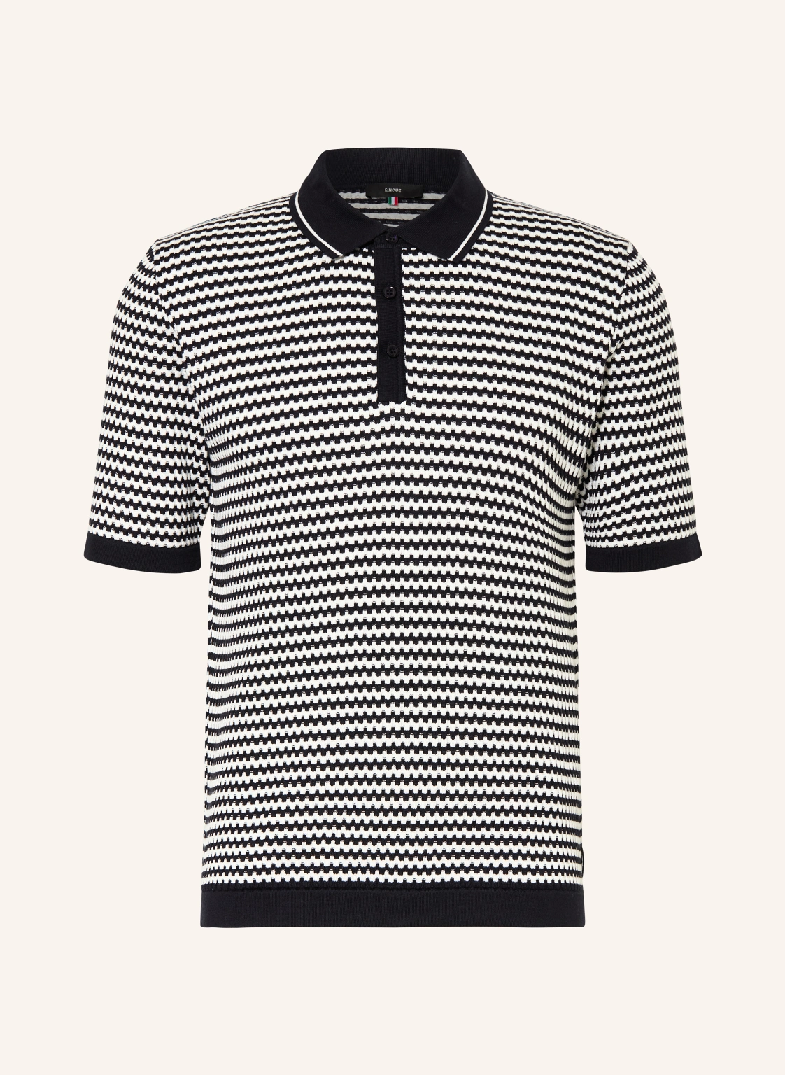 CINQUE Strick-Poloshirt CIFLAVIEN