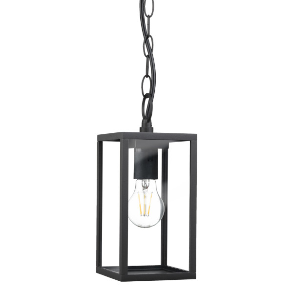 Lampa sufitowa zewnętrzna MALMO grafitowa 1 x E27 x 15W IP44 Polux