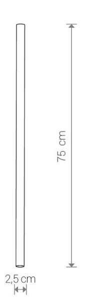 Długi klosz sufitowy Cameleon Laser 10254 Nowodvorski