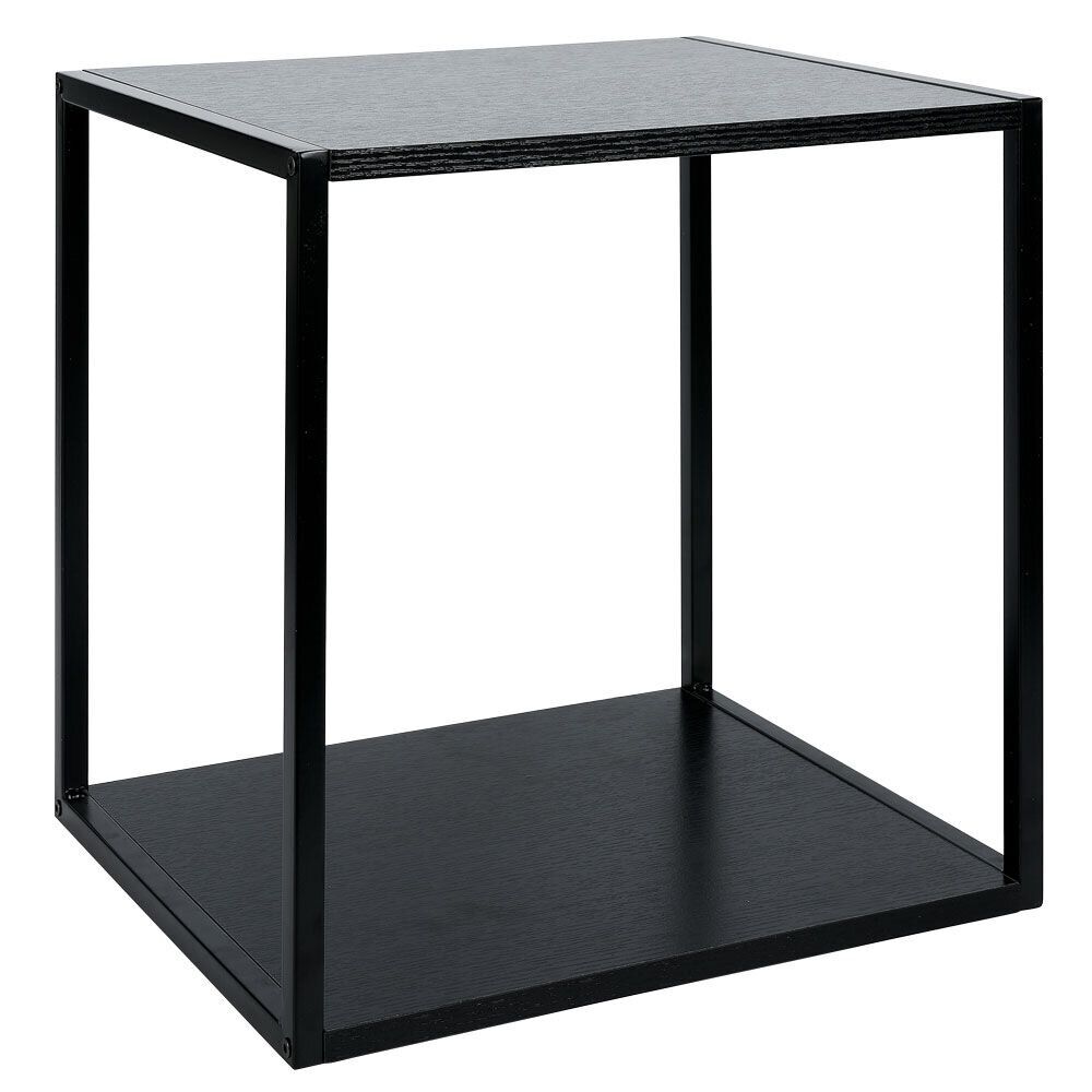 Structure Box Cube 35x30x35cm métal noir