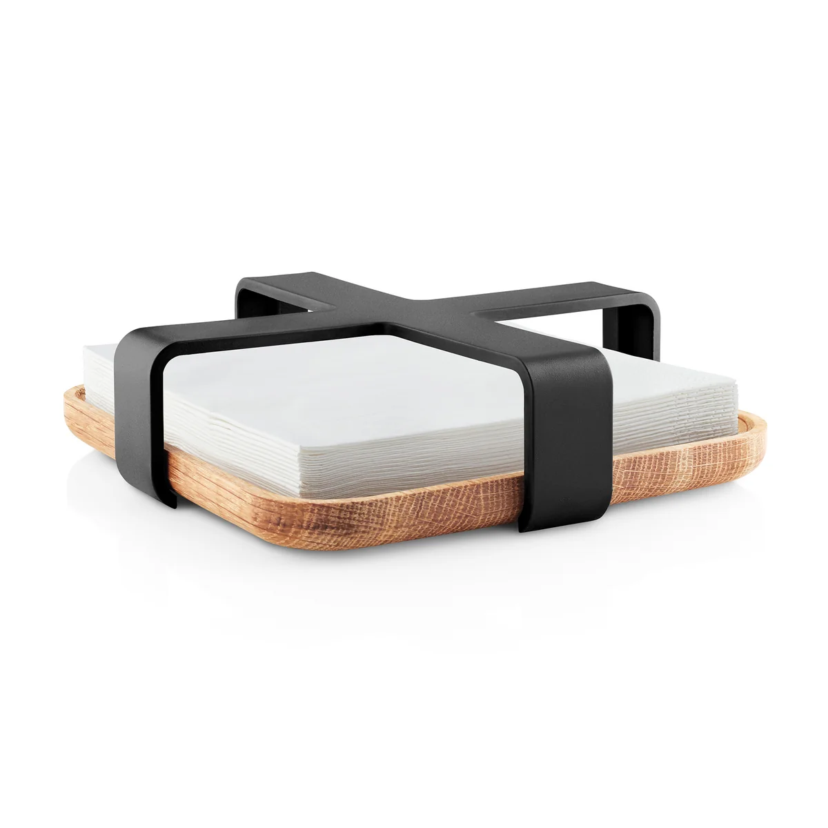 Eva Solo - Nordic Kitchen Serviettenhalter, Bambus / schwarz