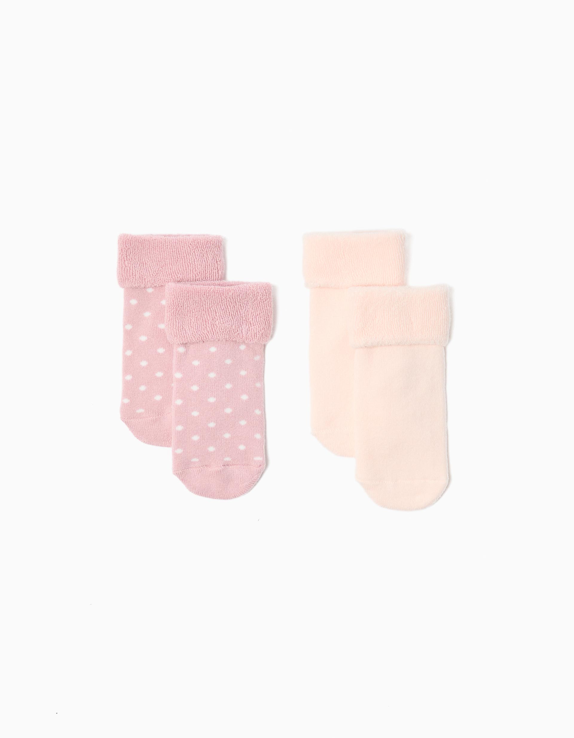 Pack 2 Pares de Meias Antiderrapante, Menina, Multicor