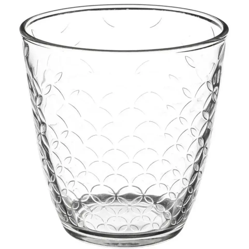 Secret de Gourmet waterglazen Rome - 6x - 250 ml - deco glas