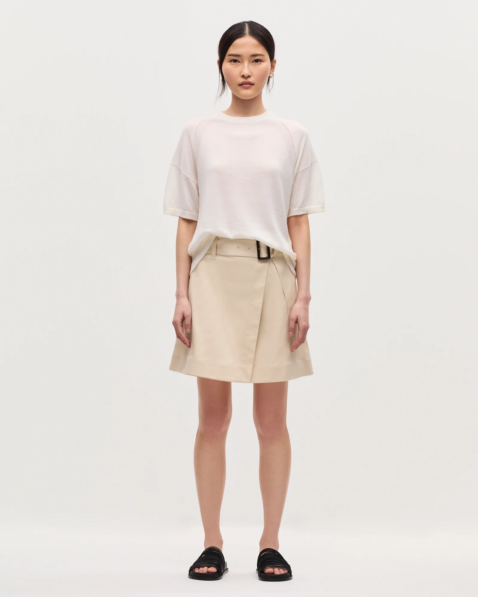 Pull en laine mérinos et soie