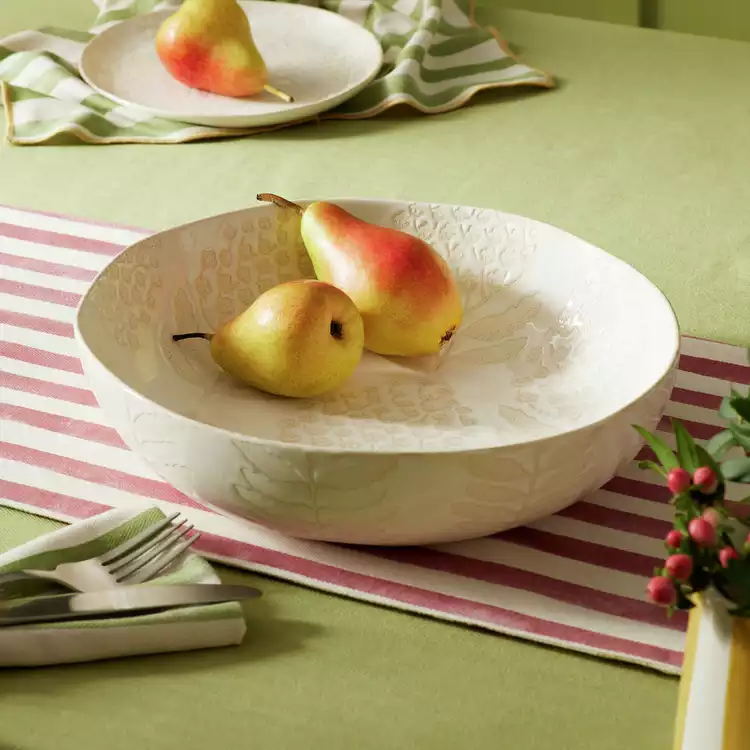 Habitat x Sanderson & National Trust Bellis Serving Bowl