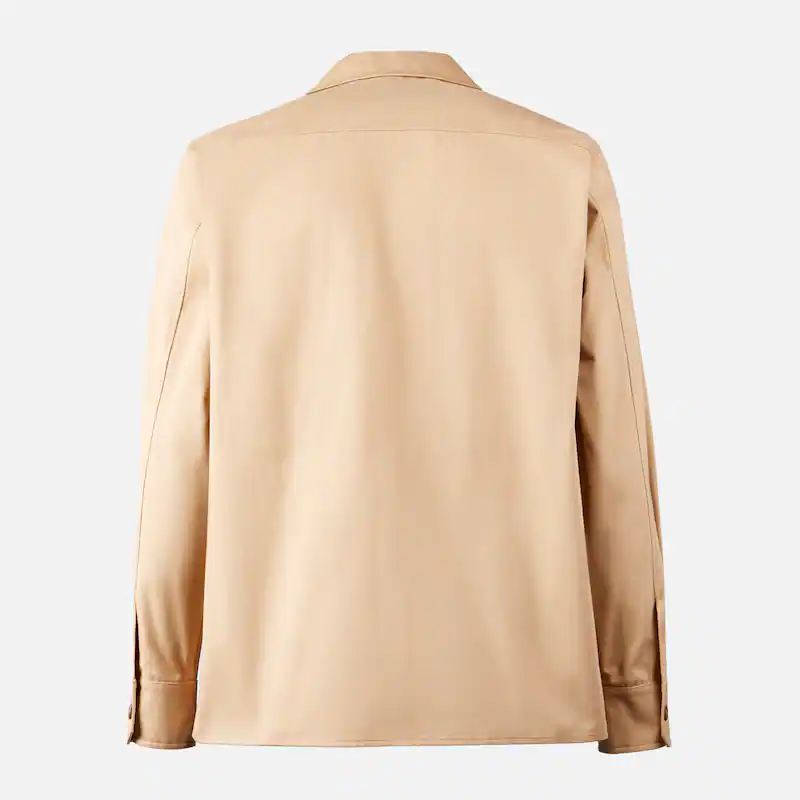 Overshirt in gabardine