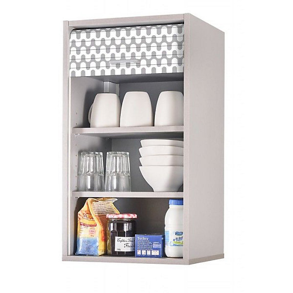 Meuble haut cuisine Alu BEAUX MEUBLES PAS CHERS 40x35x72 cm