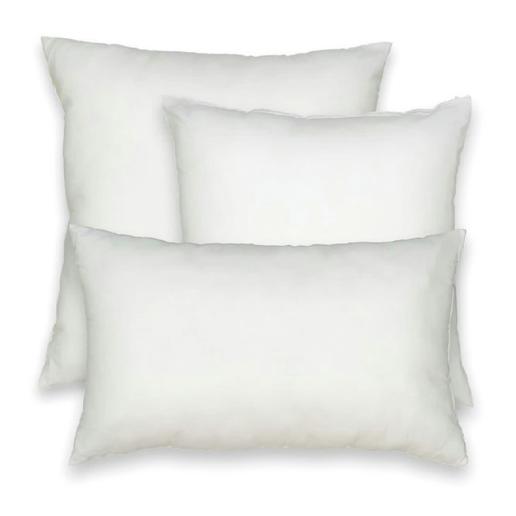 - Coussin de garnissage en coloris blanc polyester blanc 45x70 cm