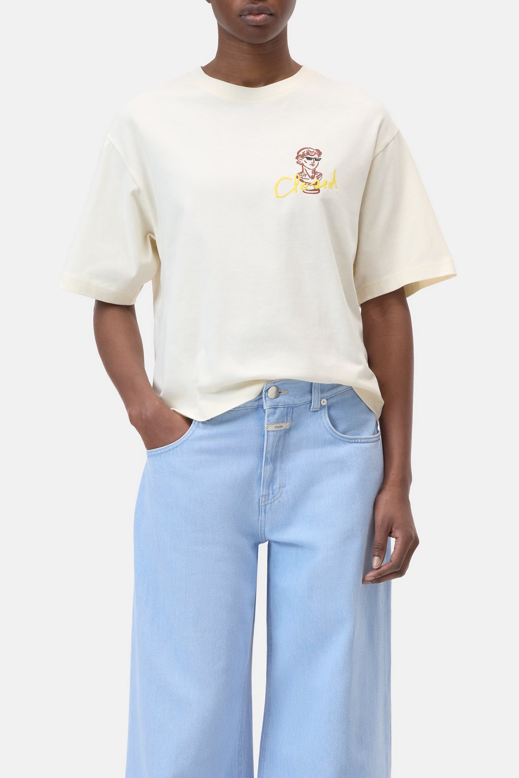 Relaxed T-Shirt aus Bio-Baumwolle