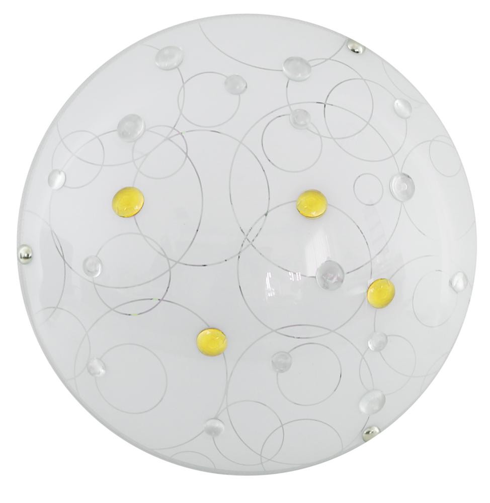 Plafon ASTROokrągły biały LED 1x10W 30cm 660lm IP20 Candellux