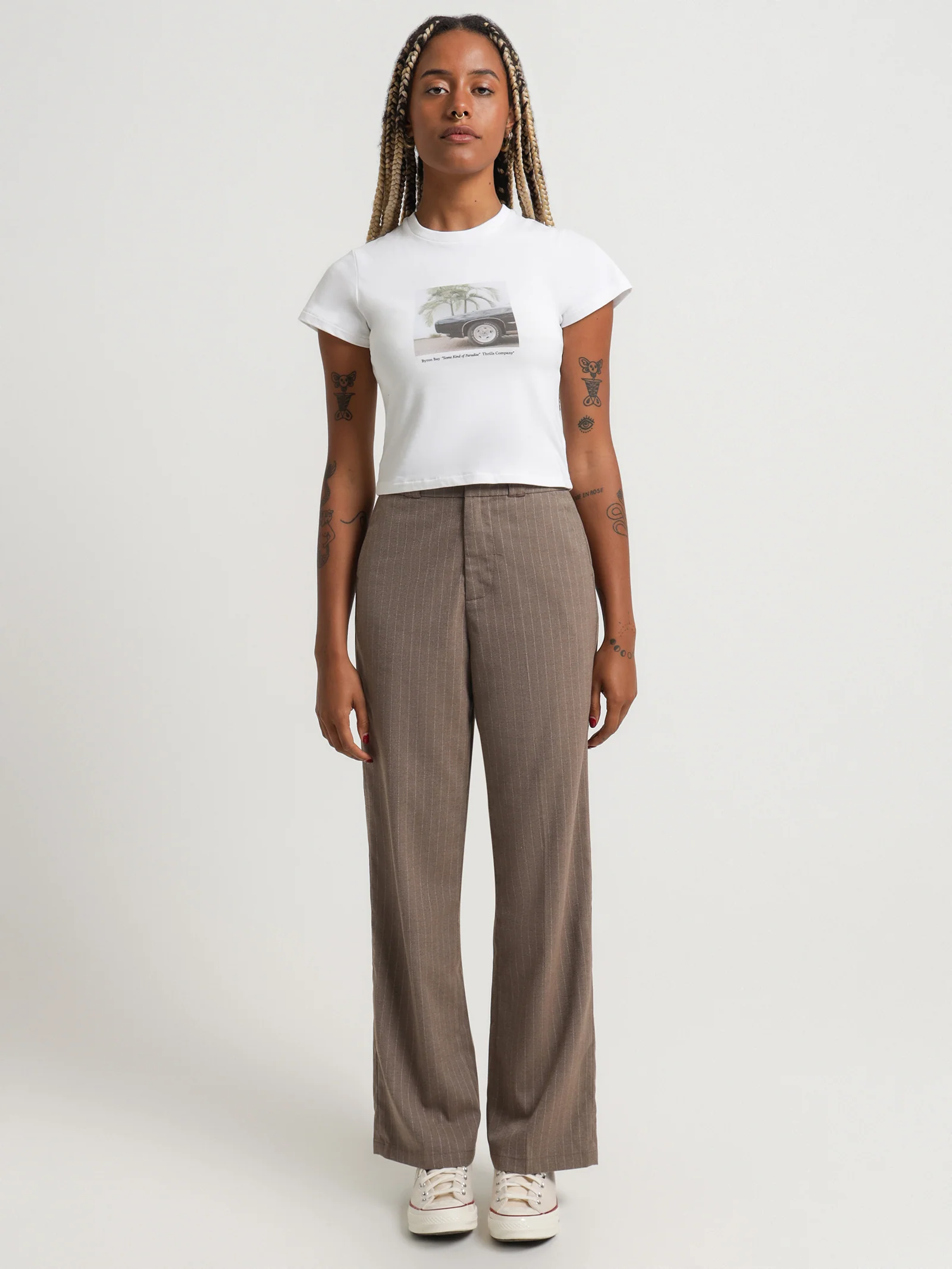 Danny Pinstripe Pants
