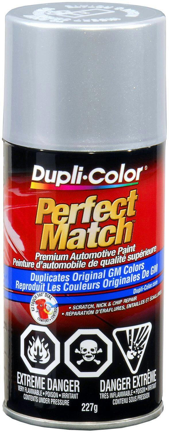 Dupli-Color Perfect Match Premium Acrylic Lacquer Automotive Aerosol Spray Paint, Ultra, Silver Metallic (95, WA 8867, 96, WA 8867), 227-g
