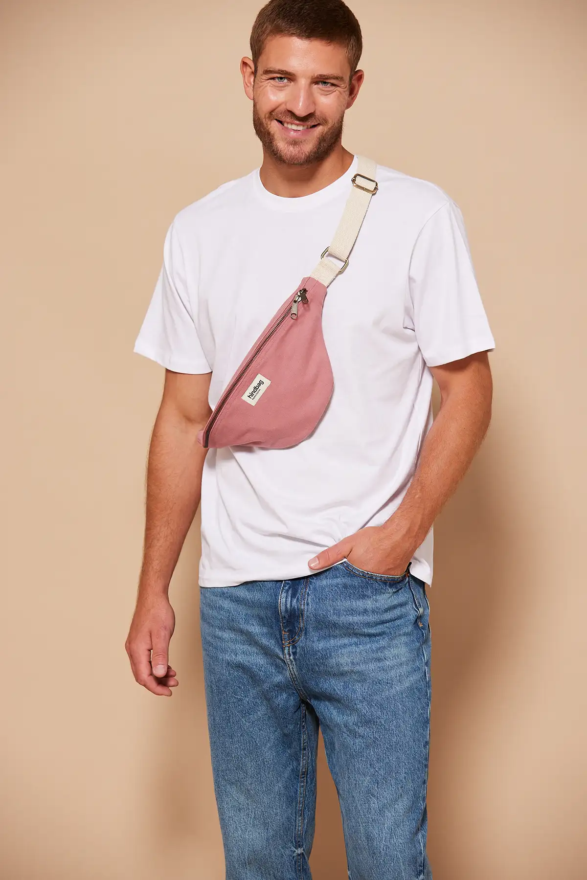 Sac banane Olivia Rose blush