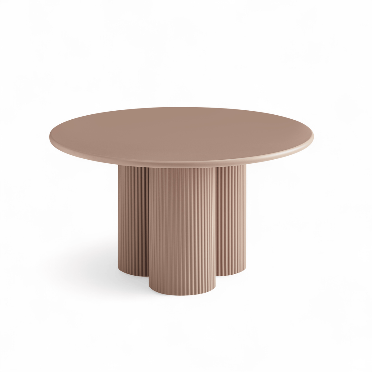 Furnhouse ronde salontafel Flow - Mokkamousse - Ø 80 cm