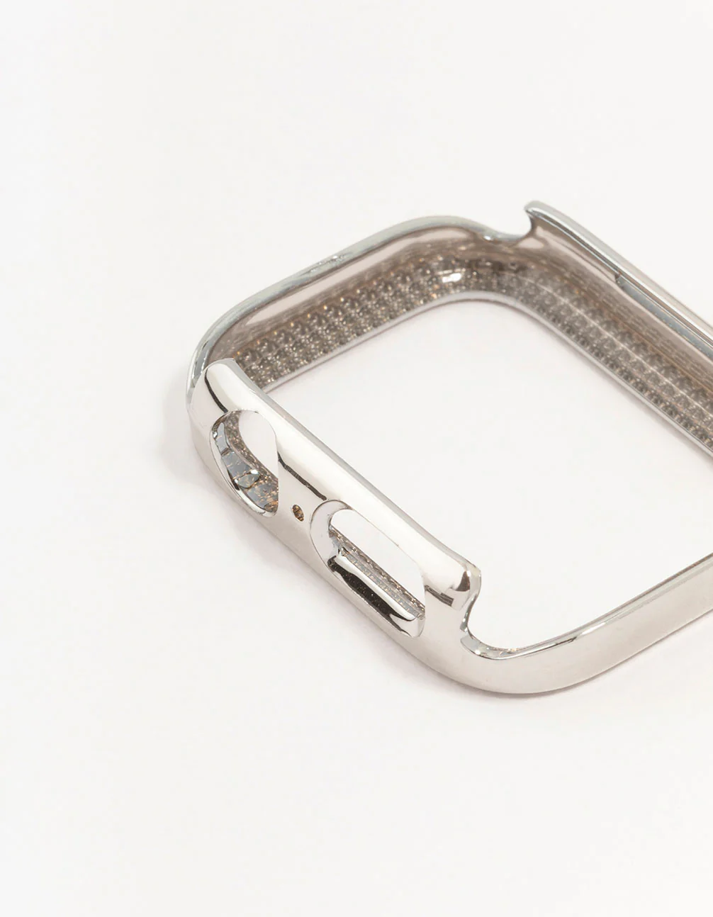 Silver Diamante Encrusted Watch Case 44/45 mm