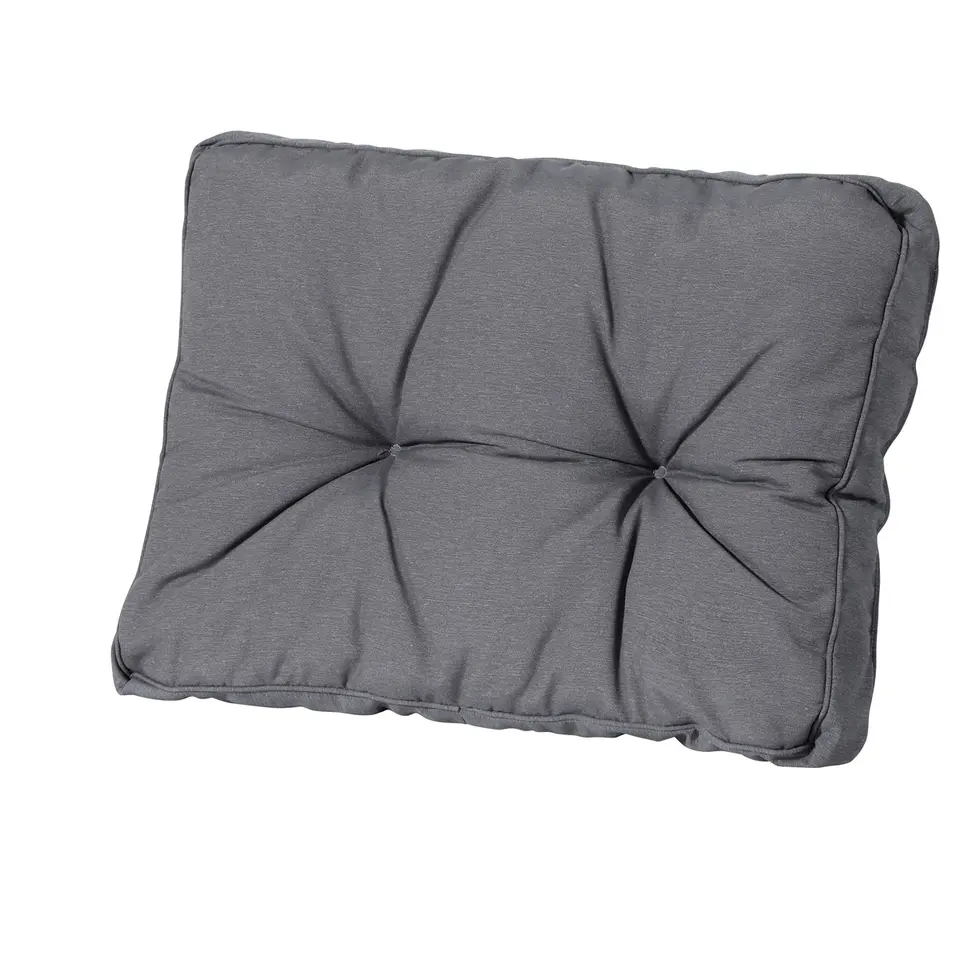 Madison - Florance Rugkussen Panama grey - Ca. 43x73 cm - Set van 2