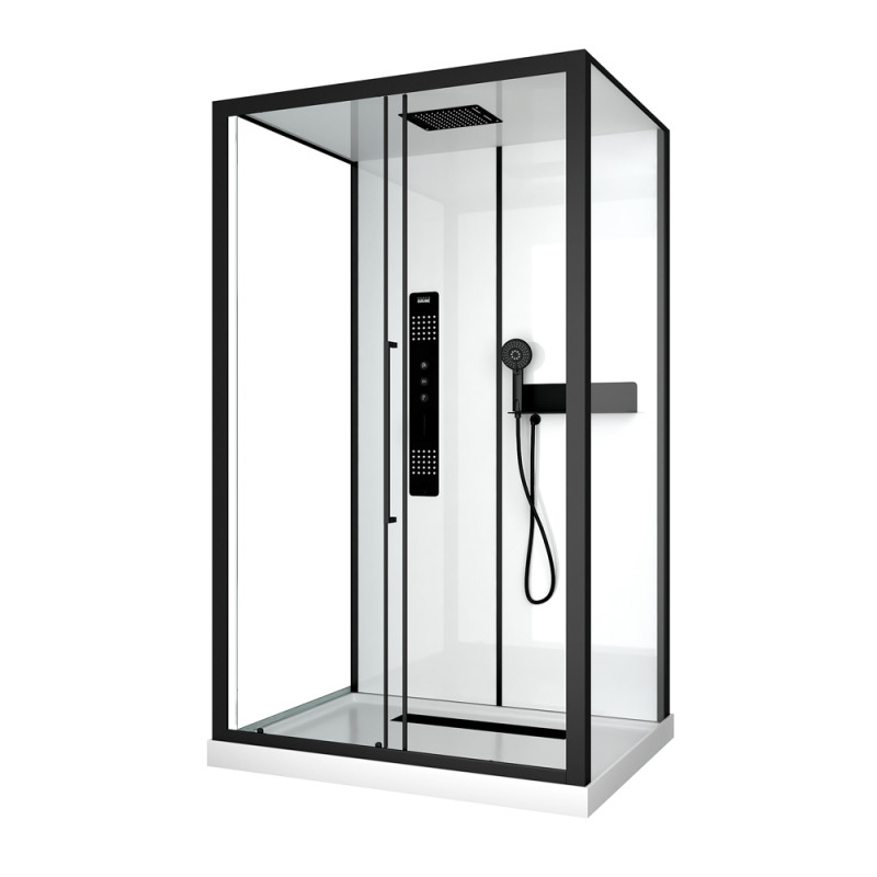 Cabine de douche Urban 2 rectangulaire 90 x 115 x 210 cm AURLANE