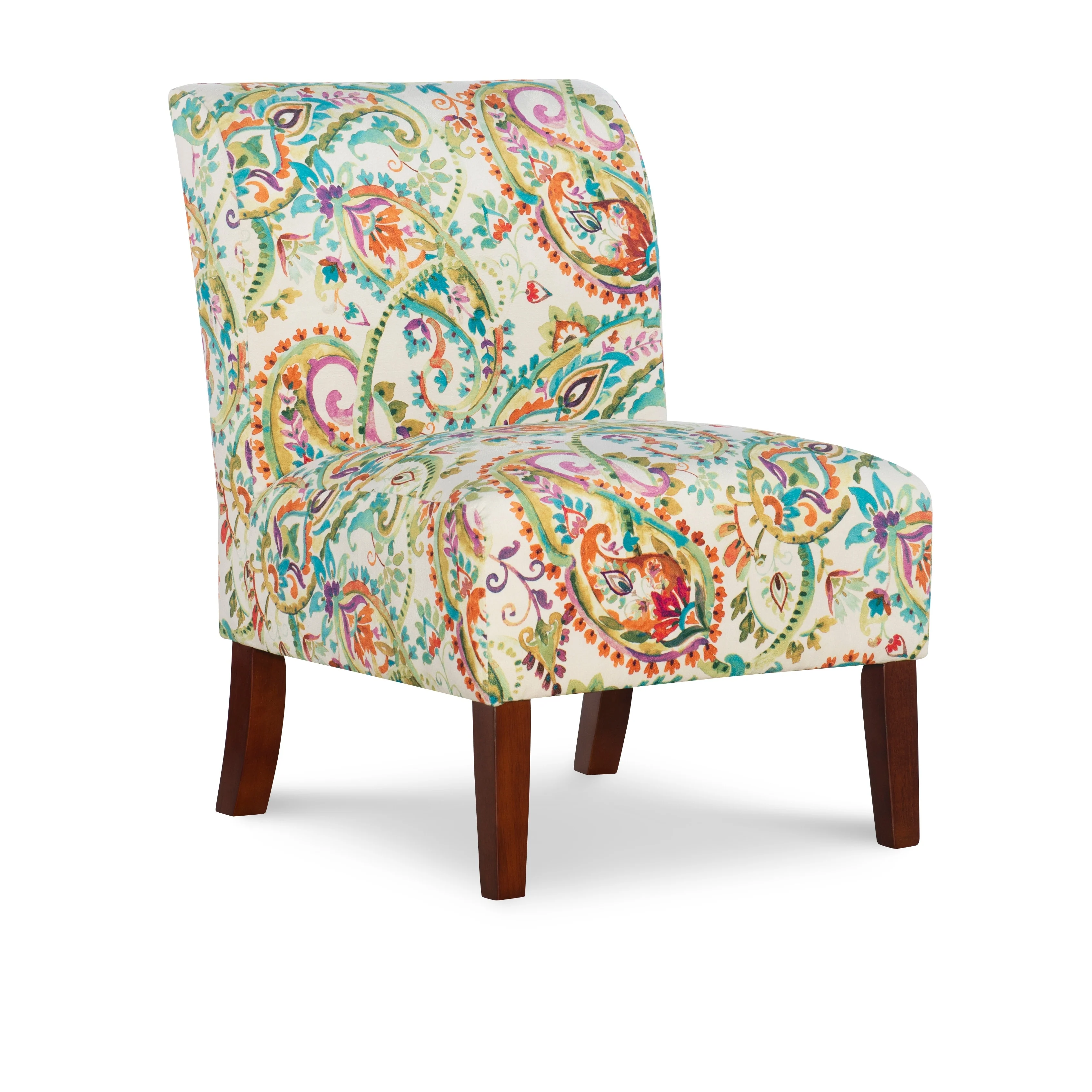 Jules Paisley Slipper Chair
