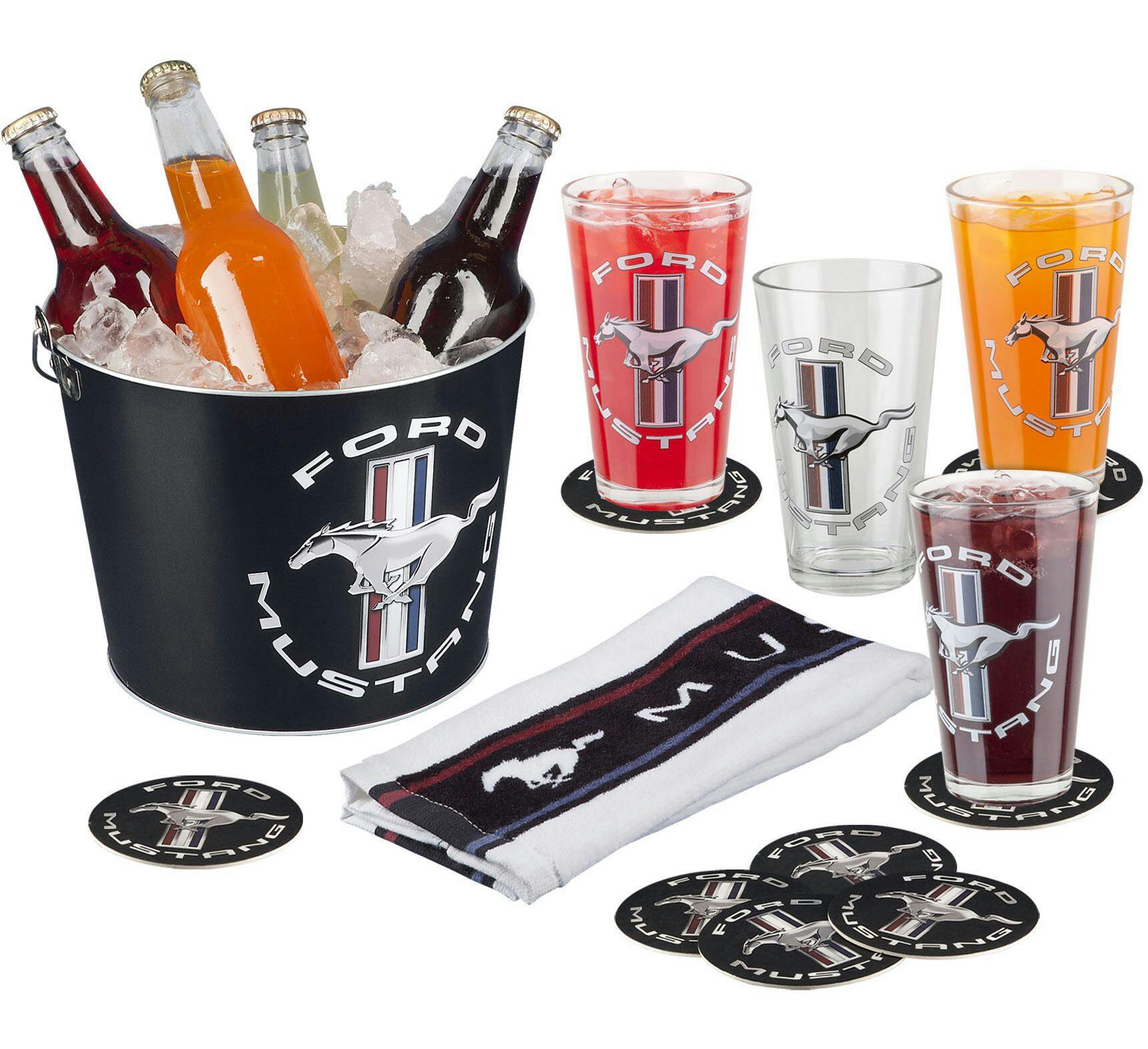 Mustang Party Bucket Set, 14-pc