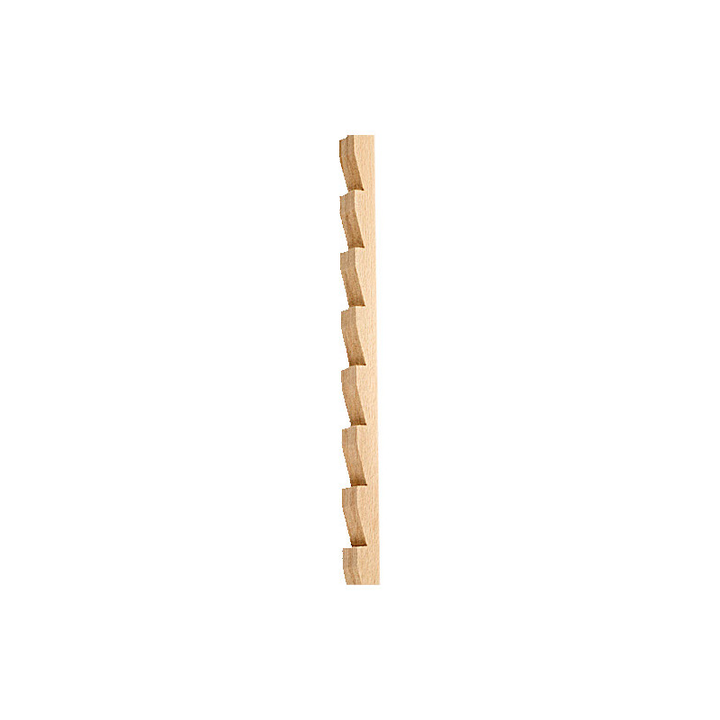 Crémaillère en bois 200 cm TEKNIBOX