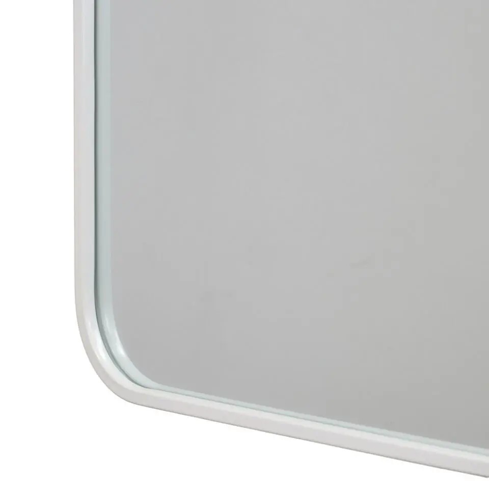 Fragix Boston Passpiegel - Wit - Metaal - 150x40