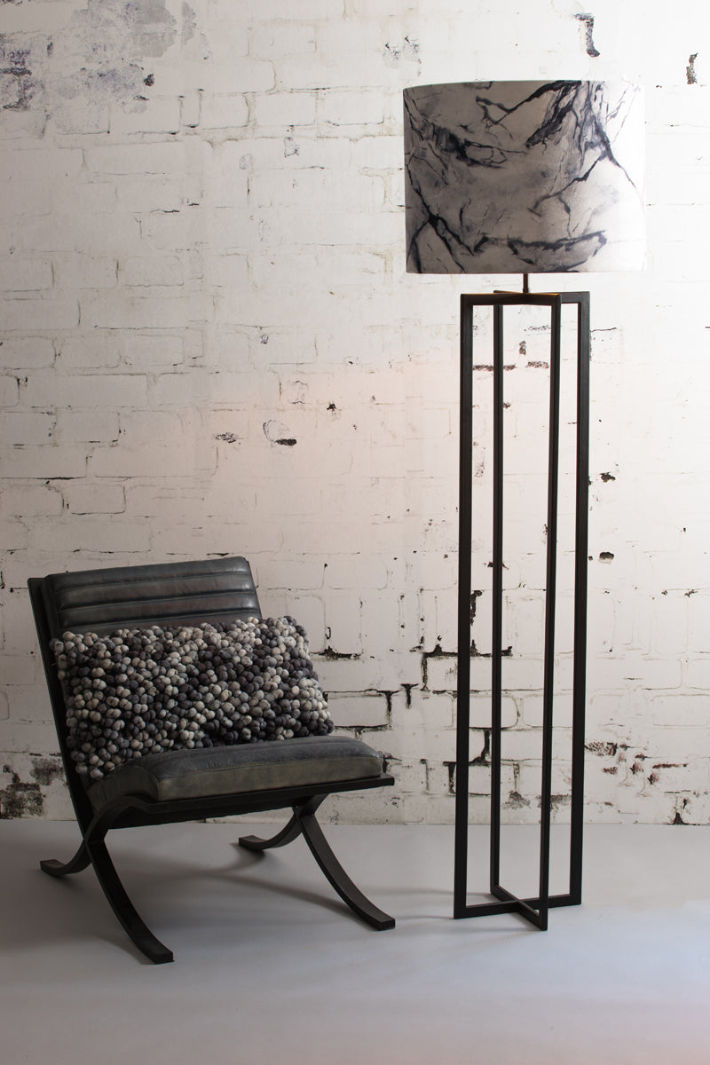 Light & Living - Vloerlamp MACE - Ø30x140cm - Zwart